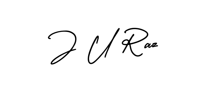 Make a short J U Raz signature style. Manage your documents anywhere anytime using AmerikaSignatureDemo-Regular. Create and add eSignatures, submit forms, share and send files easily. J U Raz signature style 3 images and pictures png