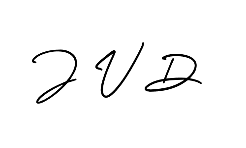 Also You can easily find your signature by using the search form. We will create J V D name handwritten signature images for you free of cost using AmerikaSignatureDemo-Regular sign style. J V D signature style 3 images and pictures png
