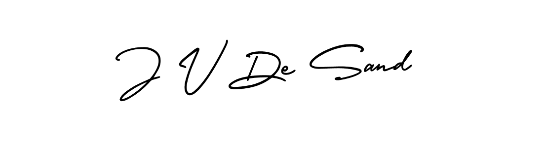 You can use this online signature creator to create a handwritten signature for the name J V De Sand. This is the best online autograph maker. J V De Sand signature style 3 images and pictures png