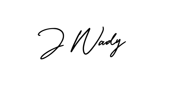 Check out images of Autograph of J Wady name. Actor J Wady Signature Style. AmerikaSignatureDemo-Regular is a professional sign style online. J Wady signature style 3 images and pictures png