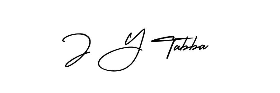 Once you've used our free online signature maker to create your best signature AmerikaSignatureDemo-Regular style, it's time to enjoy all of the benefits that J Y Tabba name signing documents. J Y Tabba signature style 3 images and pictures png