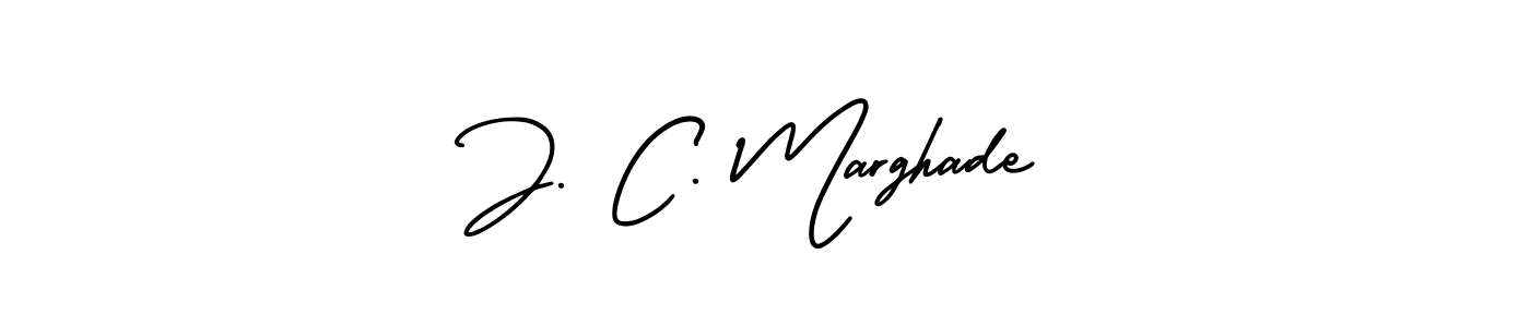 Best and Professional Signature Style for J. C. Marghade. AmerikaSignatureDemo-Regular Best Signature Style Collection. J. C. Marghade signature style 3 images and pictures png