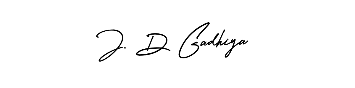 See photos of J. D Gadhiya official signature by Spectra . Check more albums & portfolios. Read reviews & check more about AmerikaSignatureDemo-Regular font. J. D Gadhiya signature style 3 images and pictures png