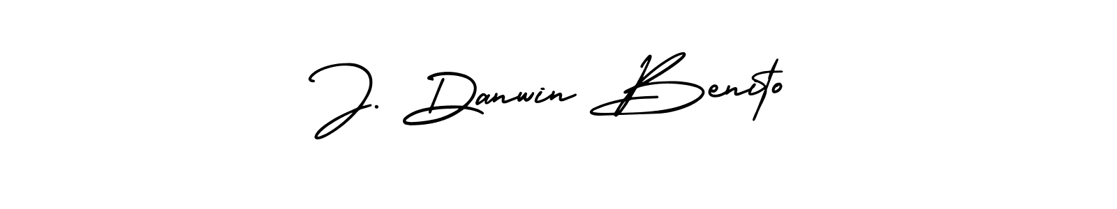 Make a beautiful signature design for name J. Danwin Benito. Use this online signature maker to create a handwritten signature for free. J. Danwin Benito signature style 3 images and pictures png