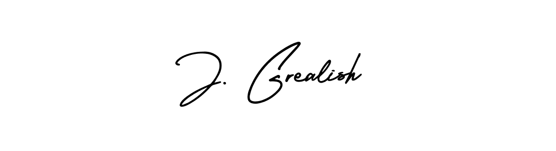 Once you've used our free online signature maker to create your best signature AmerikaSignatureDemo-Regular style, it's time to enjoy all of the benefits that J. Grealish name signing documents. J. Grealish signature style 3 images and pictures png