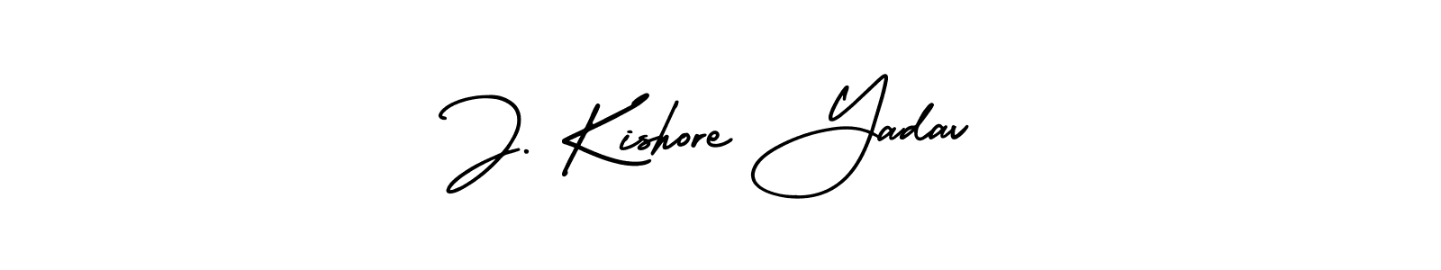 See photos of J. Kishore Yadav official signature by Spectra . Check more albums & portfolios. Read reviews & check more about AmerikaSignatureDemo-Regular font. J. Kishore Yadav signature style 3 images and pictures png