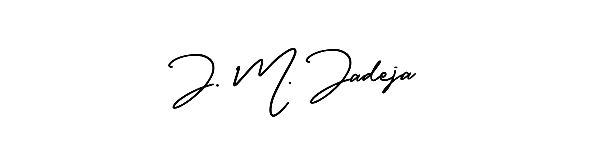 You can use this online signature creator to create a handwritten signature for the name J. M. Jadeja. This is the best online autograph maker. J. M. Jadeja signature style 3 images and pictures png