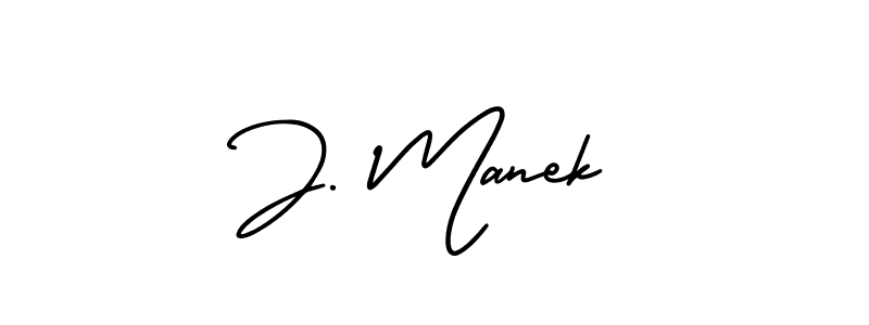 Make a short J. Manek signature style. Manage your documents anywhere anytime using AmerikaSignatureDemo-Regular. Create and add eSignatures, submit forms, share and send files easily. J. Manek signature style 3 images and pictures png