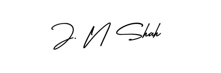 It looks lik you need a new signature style for name J. N Shah. Design unique handwritten (AmerikaSignatureDemo-Regular) signature with our free signature maker in just a few clicks. J. N Shah signature style 3 images and pictures png