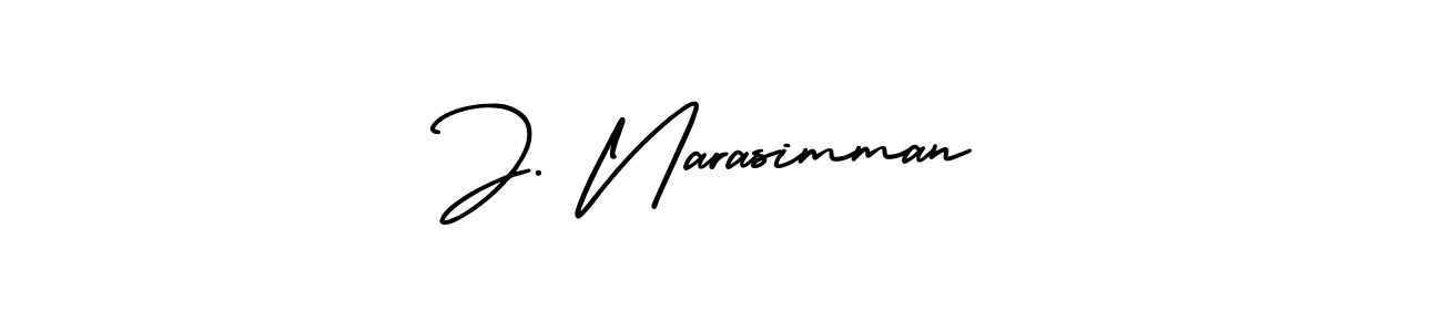 AmerikaSignatureDemo-Regular is a professional signature style that is perfect for those who want to add a touch of class to their signature. It is also a great choice for those who want to make their signature more unique. Get J. Narasimman name to fancy signature for free. J. Narasimman signature style 3 images and pictures png