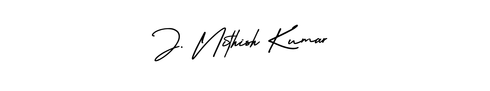 See photos of J. Nithish Kumar official signature by Spectra . Check more albums & portfolios. Read reviews & check more about AmerikaSignatureDemo-Regular font. J. Nithish Kumar signature style 3 images and pictures png