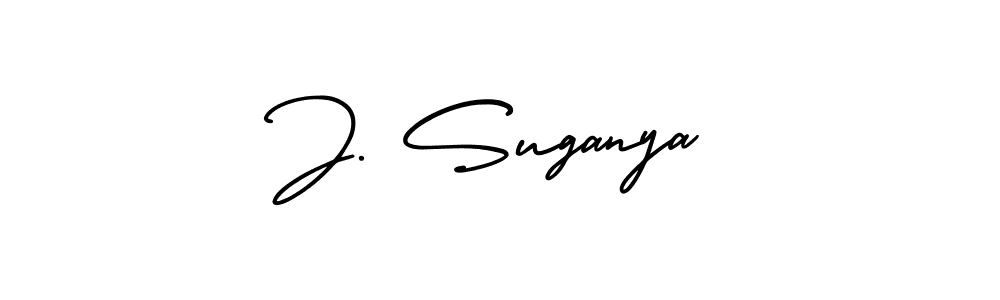 Once you've used our free online signature maker to create your best signature AmerikaSignatureDemo-Regular style, it's time to enjoy all of the benefits that J. Suganya name signing documents. J. Suganya signature style 3 images and pictures png