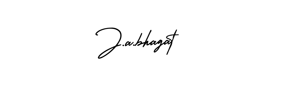 AmerikaSignatureDemo-Regular is a professional signature style that is perfect for those who want to add a touch of class to their signature. It is also a great choice for those who want to make their signature more unique. Get J.a.bhagat name to fancy signature for free. J.a.bhagat signature style 3 images and pictures png
