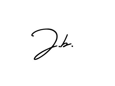 if you are searching for the best signature style for your name J.b.. so please give up your signature search. here we have designed multiple signature styles  using AmerikaSignatureDemo-Regular. J.b. signature style 3 images and pictures png