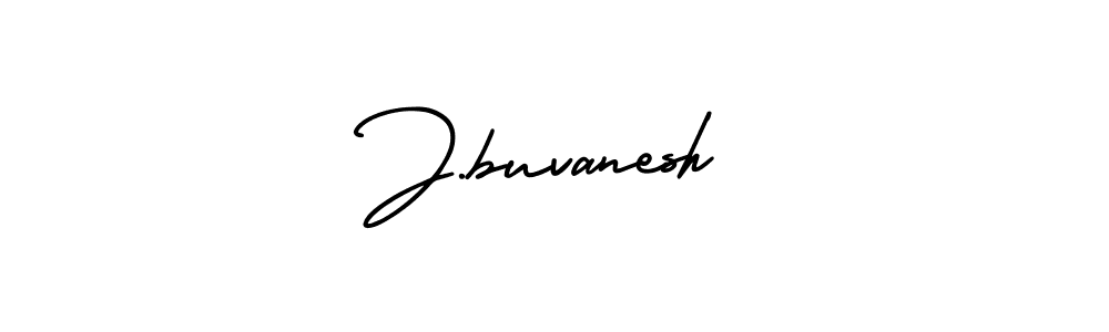 How to Draw J.buvanesh signature style? AmerikaSignatureDemo-Regular is a latest design signature styles for name J.buvanesh. J.buvanesh signature style 3 images and pictures png