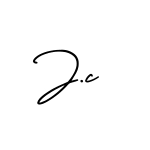 Use a signature maker to create a handwritten signature online. With this signature software, you can design (AmerikaSignatureDemo-Regular) your own signature for name J.c. J.c signature style 3 images and pictures png