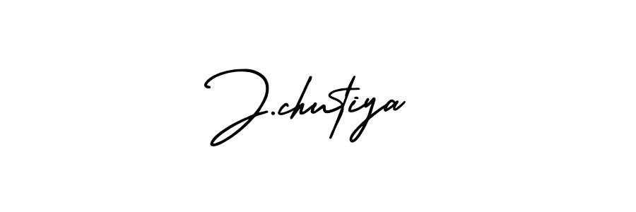 Best and Professional Signature Style for J.chutiya. AmerikaSignatureDemo-Regular Best Signature Style Collection. J.chutiya signature style 3 images and pictures png