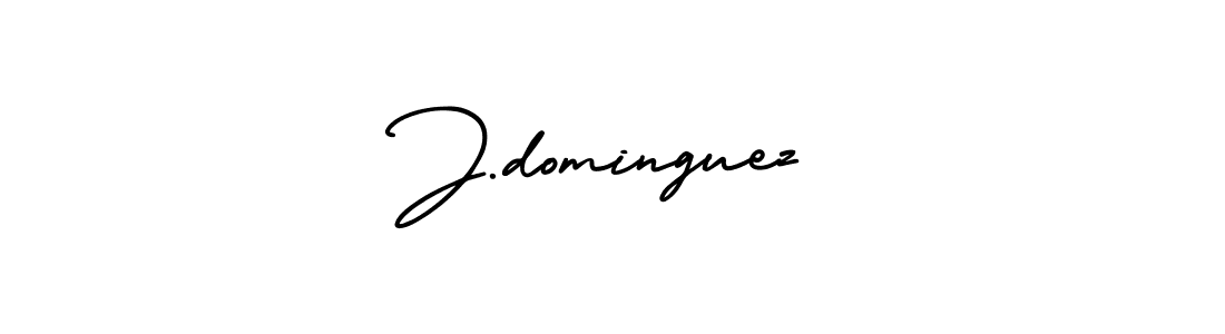How to make J.dominguez signature? AmerikaSignatureDemo-Regular is a professional autograph style. Create handwritten signature for J.dominguez name. J.dominguez signature style 3 images and pictures png