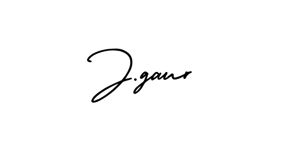 Make a beautiful signature design for name J.gaur. Use this online signature maker to create a handwritten signature for free. J.gaur signature style 3 images and pictures png