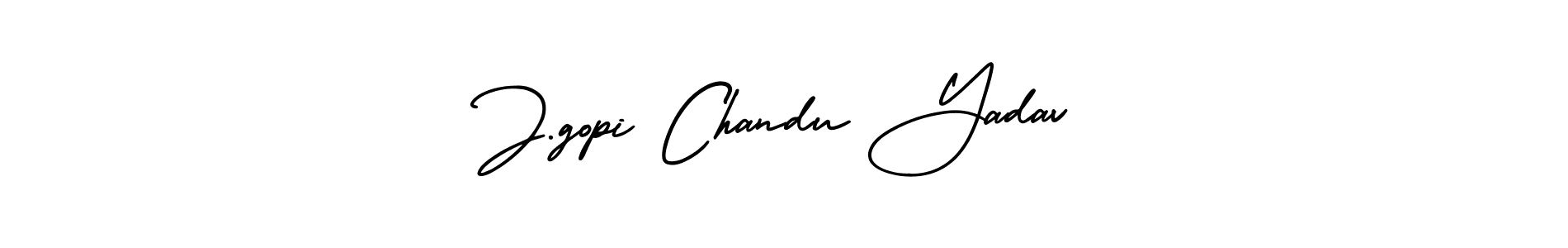 How to make J.gopi Chandu Yadav signature? AmerikaSignatureDemo-Regular is a professional autograph style. Create handwritten signature for J.gopi Chandu Yadav name. J.gopi Chandu Yadav signature style 3 images and pictures png