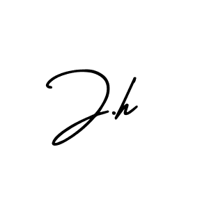 Use a signature maker to create a handwritten signature online. With this signature software, you can design (AmerikaSignatureDemo-Regular) your own signature for name J.h. J.h signature style 3 images and pictures png