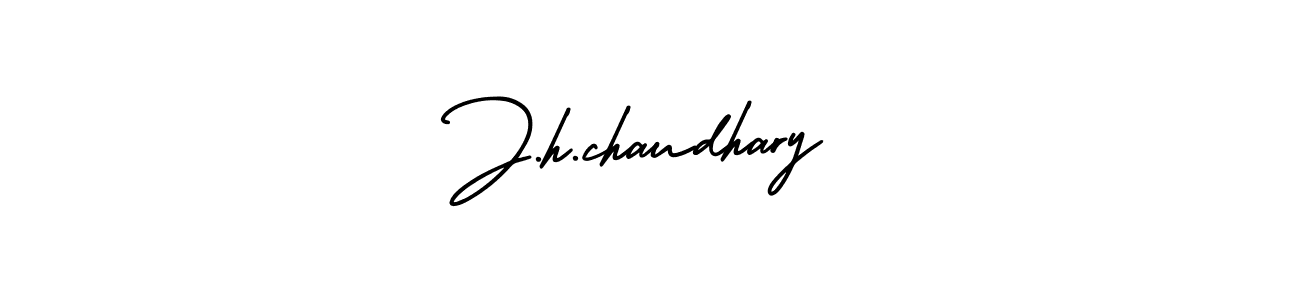 Also we have J.h.chaudhary name is the best signature style. Create professional handwritten signature collection using AmerikaSignatureDemo-Regular autograph style. J.h.chaudhary signature style 3 images and pictures png