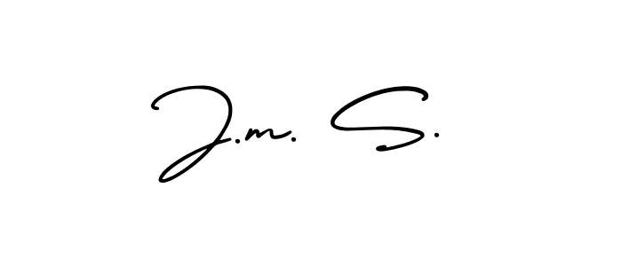 See photos of J.m. S. official signature by Spectra . Check more albums & portfolios. Read reviews & check more about AmerikaSignatureDemo-Regular font. J.m. S. signature style 3 images and pictures png