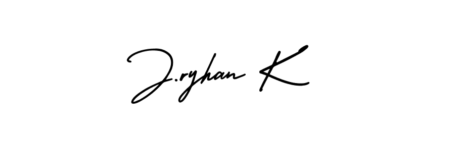 Once you've used our free online signature maker to create your best signature AmerikaSignatureDemo-Regular style, it's time to enjoy all of the benefits that J.ryhan K name signing documents. J.ryhan K signature style 3 images and pictures png