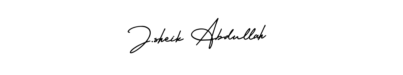 How to make J.sheik Abdullah signature? AmerikaSignatureDemo-Regular is a professional autograph style. Create handwritten signature for J.sheik Abdullah name. J.sheik Abdullah signature style 3 images and pictures png