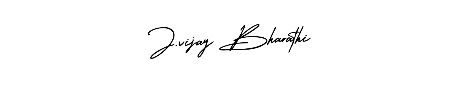 It looks lik you need a new signature style for name J.vijay Bharathi. Design unique handwritten (AmerikaSignatureDemo-Regular) signature with our free signature maker in just a few clicks. J.vijay Bharathi signature style 3 images and pictures png