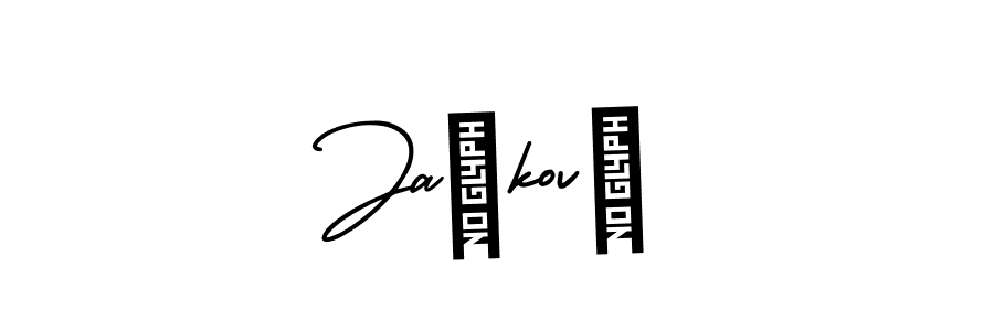 How to make Jačková signature? AmerikaSignatureDemo-Regular is a professional autograph style. Create handwritten signature for Jačková name. Jačková signature style 3 images and pictures png