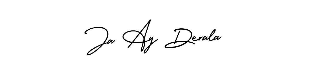 How to make Ja Ay Derala signature? AmerikaSignatureDemo-Regular is a professional autograph style. Create handwritten signature for Ja Ay Derala name. Ja Ay Derala signature style 3 images and pictures png