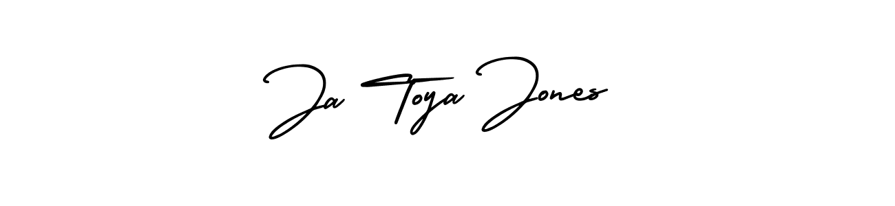 You can use this online signature creator to create a handwritten signature for the name Ja Toya Jones. This is the best online autograph maker. Ja Toya Jones signature style 3 images and pictures png