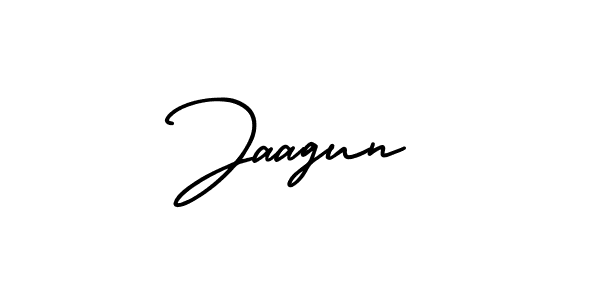 Design your own signature with our free online signature maker. With this signature software, you can create a handwritten (AmerikaSignatureDemo-Regular) signature for name Jaagun. Jaagun signature style 3 images and pictures png