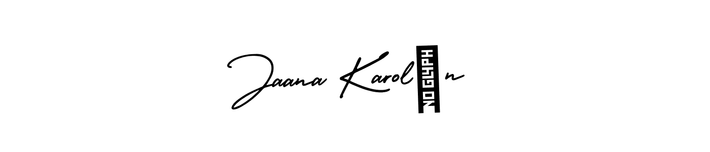 Once you've used our free online signature maker to create your best signature AmerikaSignatureDemo-Regular style, it's time to enjoy all of the benefits that Jaana Karolén name signing documents. Jaana Karolén signature style 3 images and pictures png