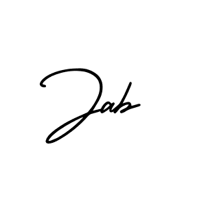 Create a beautiful signature design for name Jab. With this signature (AmerikaSignatureDemo-Regular) fonts, you can make a handwritten signature for free. Jab signature style 3 images and pictures png