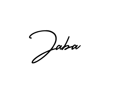 Create a beautiful signature design for name Jaba. With this signature (AmerikaSignatureDemo-Regular) fonts, you can make a handwritten signature for free. Jaba signature style 3 images and pictures png