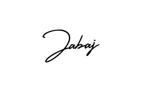 The best way (AmerikaSignatureDemo-Regular) to make a short signature is to pick only two or three words in your name. The name Jabaj include a total of six letters. For converting this name. Jabaj signature style 3 images and pictures png
