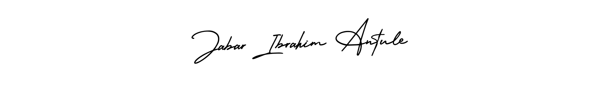 You can use this online signature creator to create a handwritten signature for the name Jabar Ibrahim Antule. This is the best online autograph maker. Jabar Ibrahim Antule signature style 3 images and pictures png