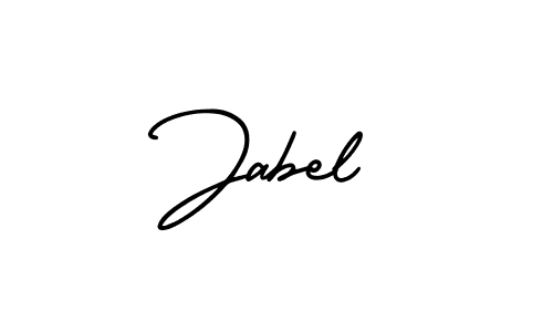 Create a beautiful signature design for name Jabel. With this signature (AmerikaSignatureDemo-Regular) fonts, you can make a handwritten signature for free. Jabel signature style 3 images and pictures png