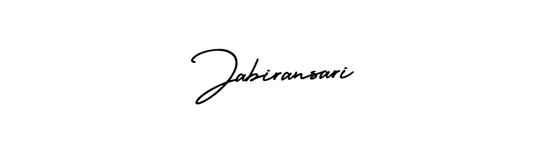 How to Draw Jabiransari signature style? AmerikaSignatureDemo-Regular is a latest design signature styles for name Jabiransari. Jabiransari signature style 3 images and pictures png