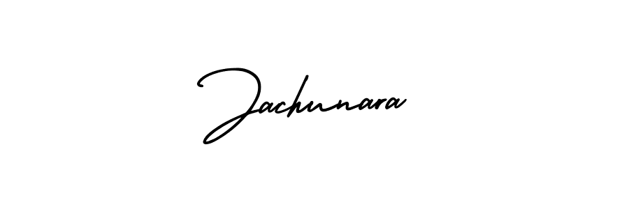 Also we have Jachunara name is the best signature style. Create professional handwritten signature collection using AmerikaSignatureDemo-Regular autograph style. Jachunara signature style 3 images and pictures png