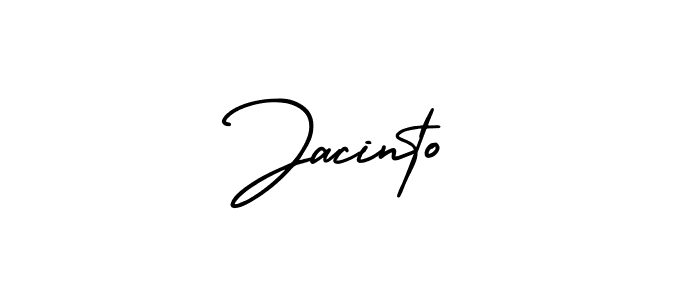 Design your own signature with our free online signature maker. With this signature software, you can create a handwritten (AmerikaSignatureDemo-Regular) signature for name Jacinto. Jacinto signature style 3 images and pictures png