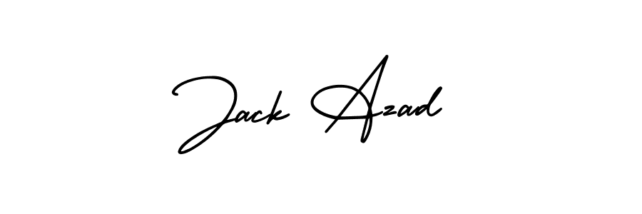 Make a beautiful signature design for name Jack Azad. Use this online signature maker to create a handwritten signature for free. Jack Azad signature style 3 images and pictures png