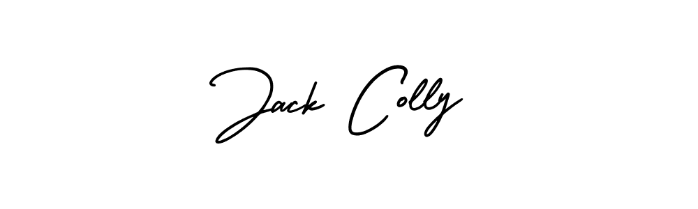 Jack Colly stylish signature style. Best Handwritten Sign (AmerikaSignatureDemo-Regular) for my name. Handwritten Signature Collection Ideas for my name Jack Colly. Jack Colly signature style 3 images and pictures png