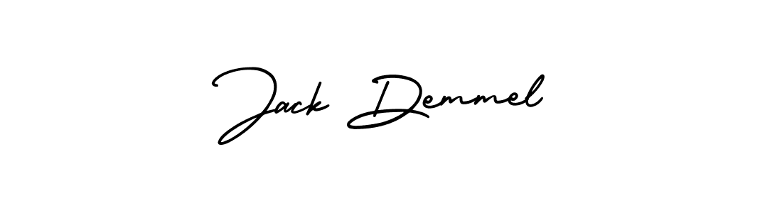 Use a signature maker to create a handwritten signature online. With this signature software, you can design (AmerikaSignatureDemo-Regular) your own signature for name Jack Demmel. Jack Demmel signature style 3 images and pictures png