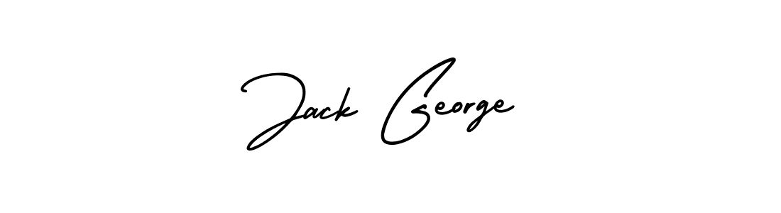 Design your own signature with our free online signature maker. With this signature software, you can create a handwritten (AmerikaSignatureDemo-Regular) signature for name Jack George. Jack George signature style 3 images and pictures png