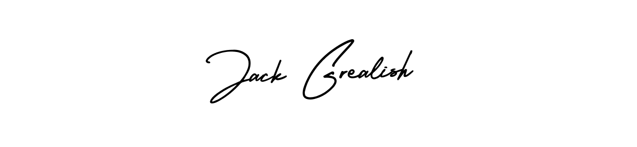 Create a beautiful signature design for name Jack Grealish. With this signature (AmerikaSignatureDemo-Regular) fonts, you can make a handwritten signature for free. Jack Grealish signature style 3 images and pictures png