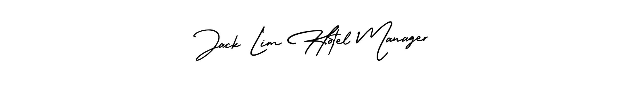 How to Draw Jack Lim Hotel Manager signature style? AmerikaSignatureDemo-Regular is a latest design signature styles for name Jack Lim Hotel Manager. Jack Lim Hotel Manager signature style 3 images and pictures png