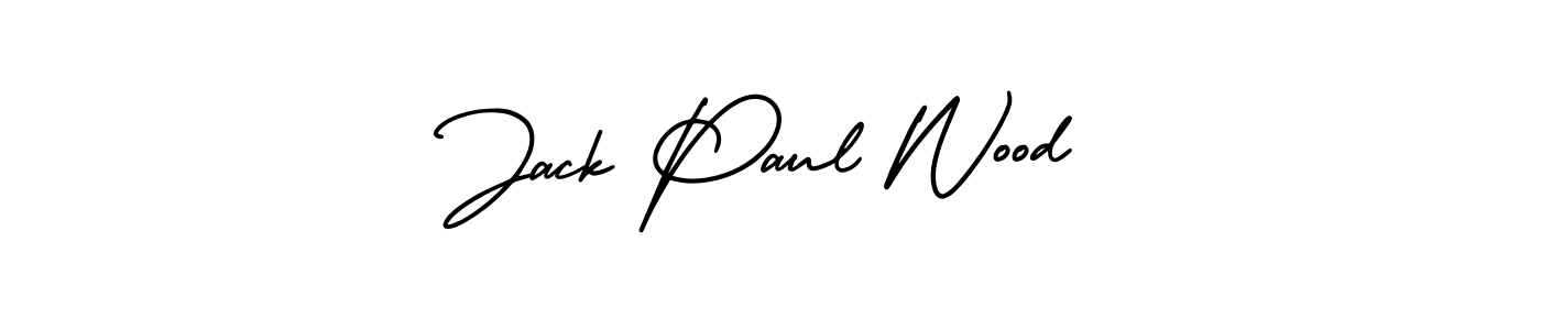 Jack Paul Wood stylish signature style. Best Handwritten Sign (AmerikaSignatureDemo-Regular) for my name. Handwritten Signature Collection Ideas for my name Jack Paul Wood. Jack Paul Wood signature style 3 images and pictures png